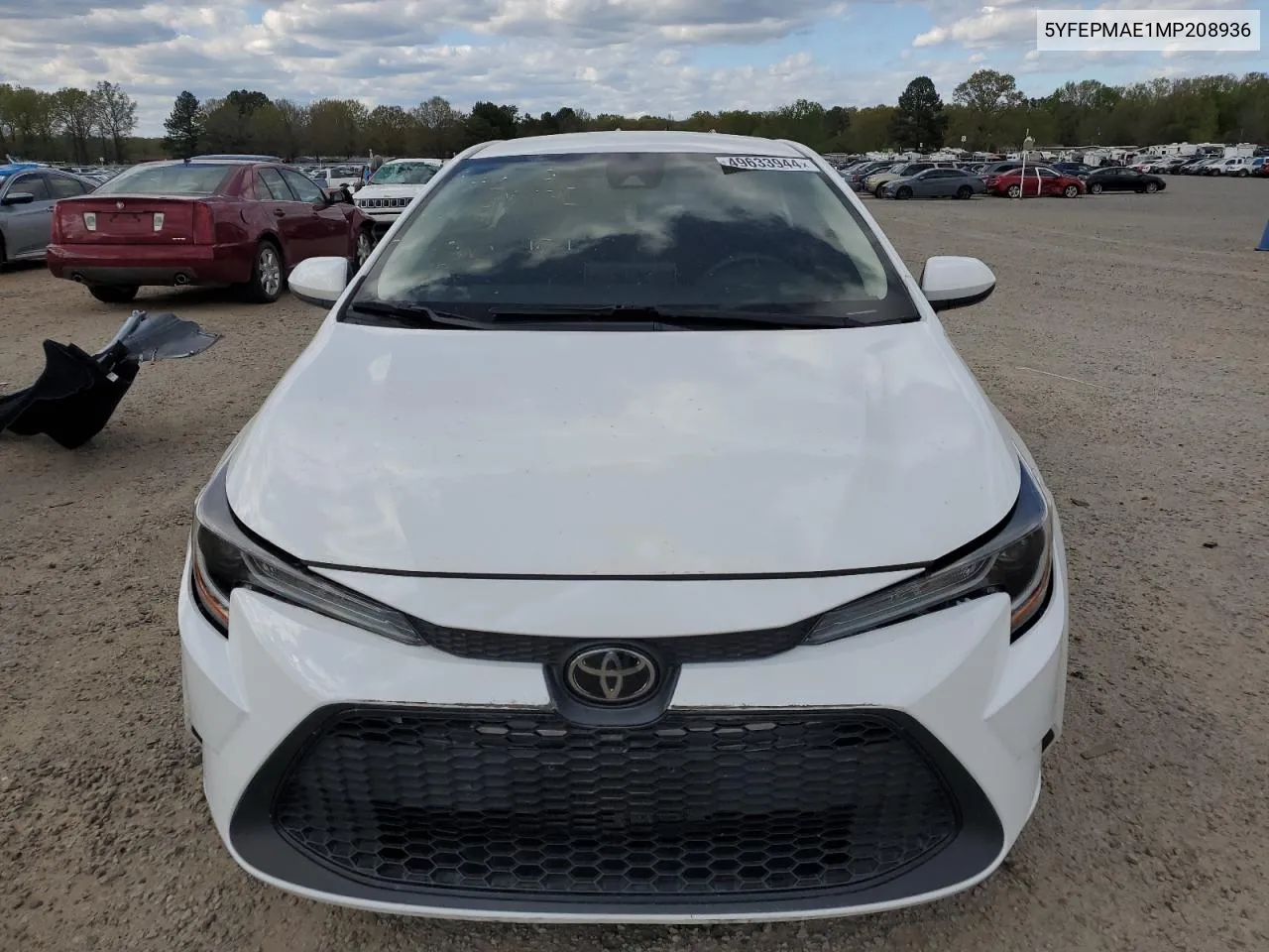 5YFEPMAE1MP208936 2021 Toyota Corolla Le