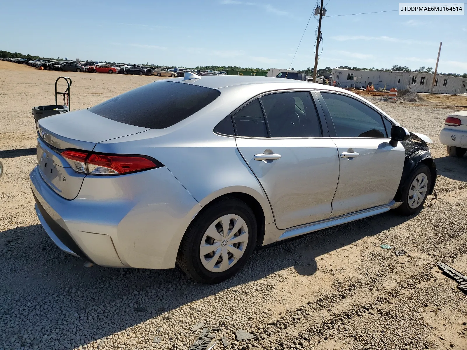 2021 Toyota Corolla L VIN: JTDDPMAE6MJ164514 Lot: 50803624