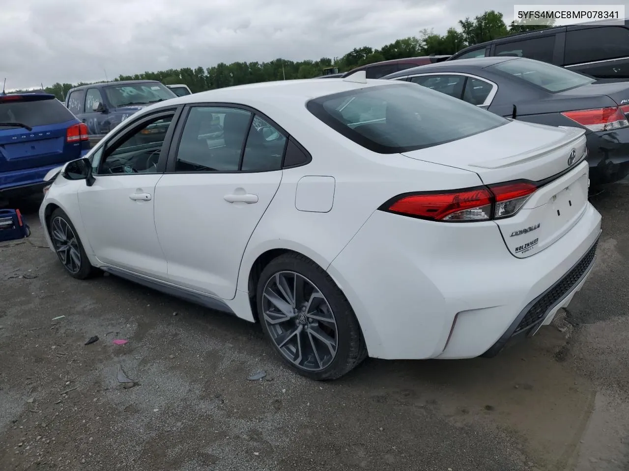 5YFS4MCE8MP078341 2021 Toyota Corolla Se