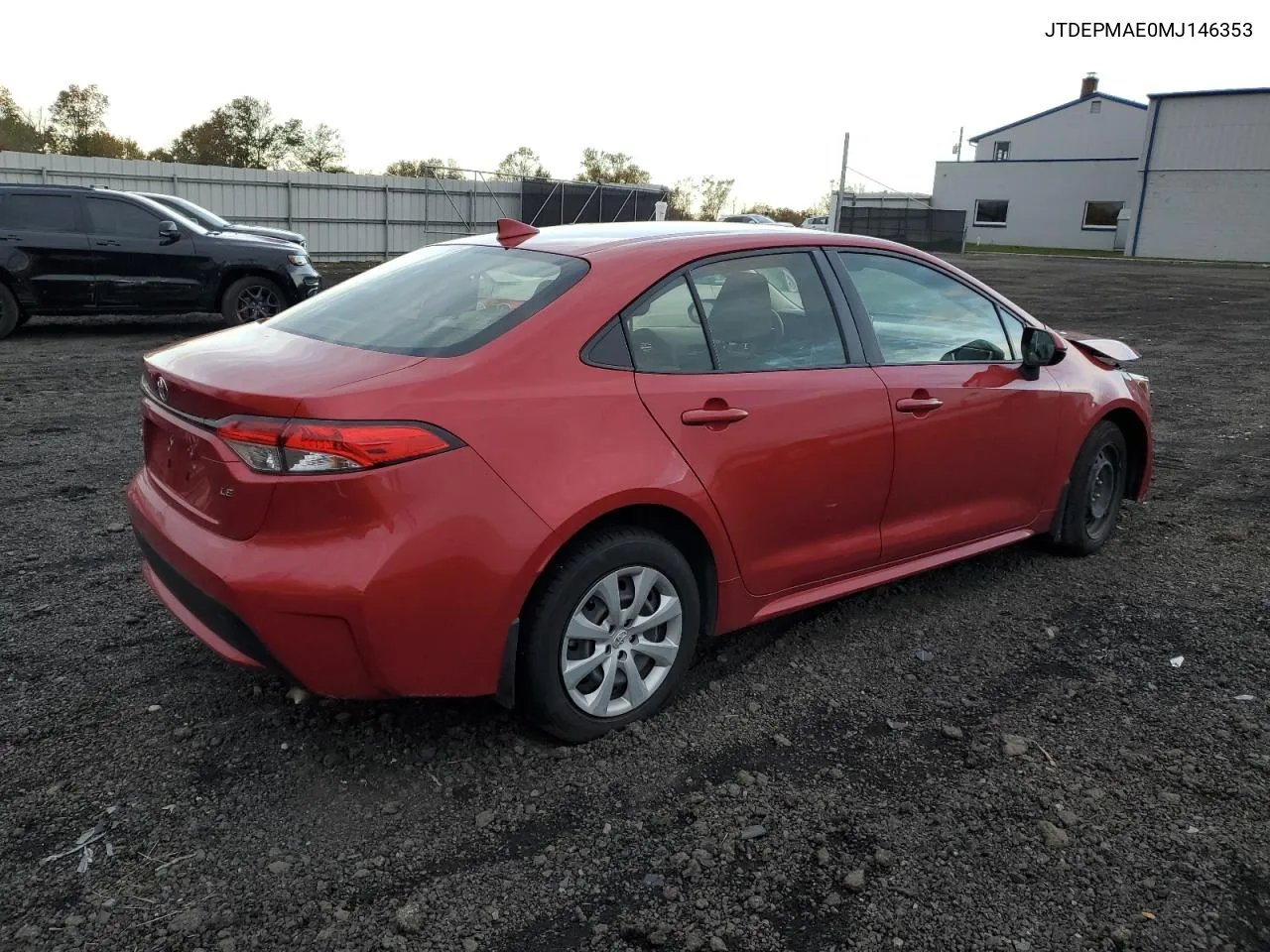 JTDEPMAE0MJ146353 2021 Toyota Corolla Le