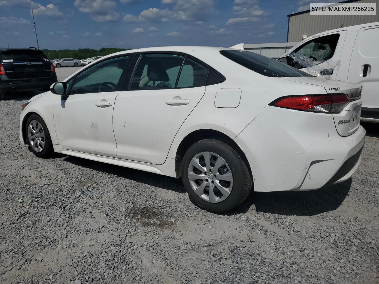 2021 Toyota Corolla Le VIN: 5YFEPMAEXMP256225 Lot: 55220914