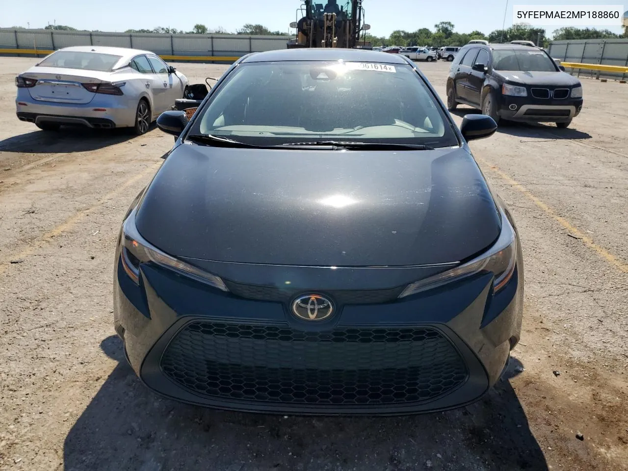 2021 Toyota Corolla Le VIN: 5YFEPMAE2MP188860 Lot: 58961614