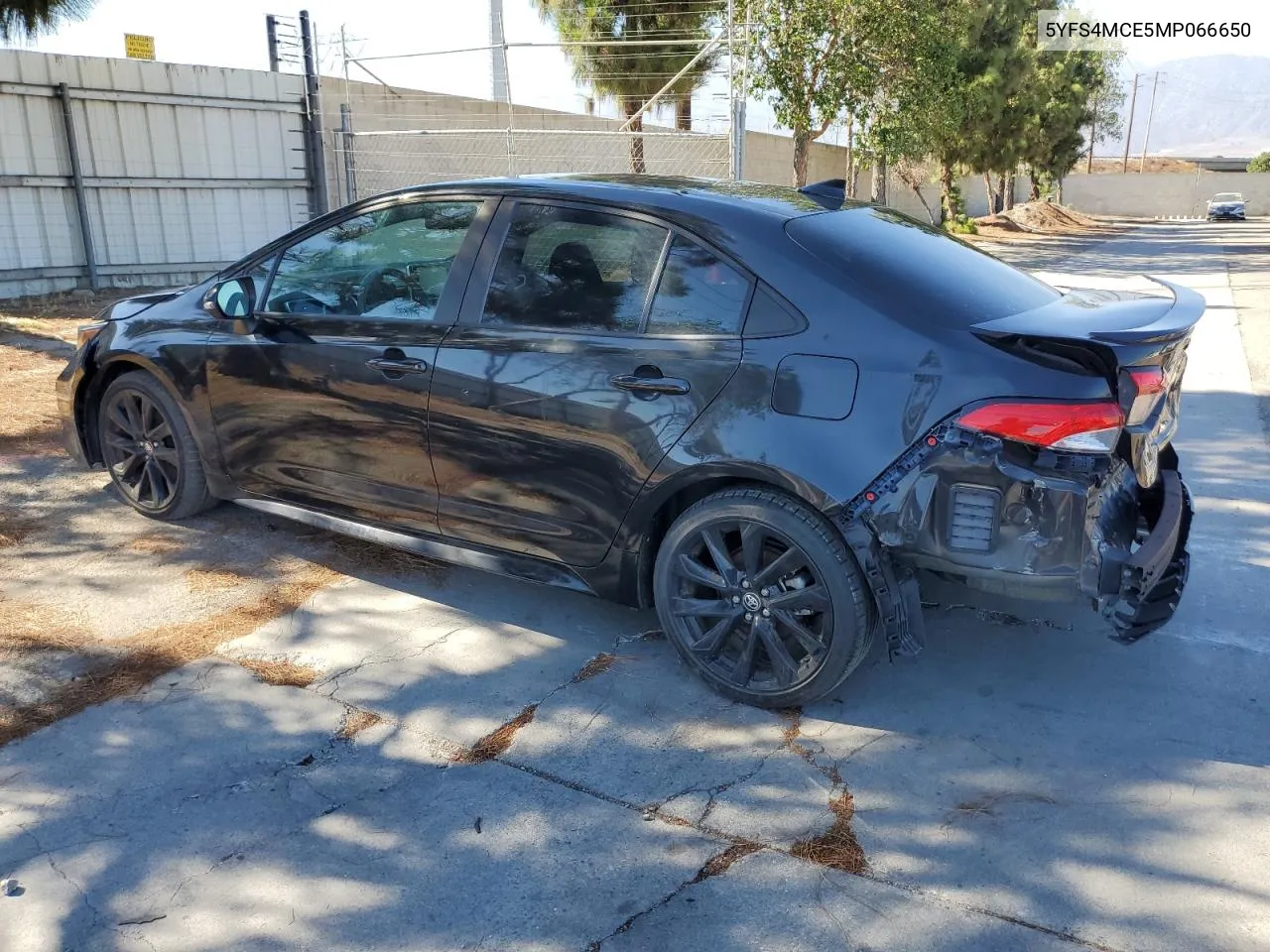 2021 Toyota Corolla Se VIN: 5YFS4MCE5MP066650 Lot: 62056644