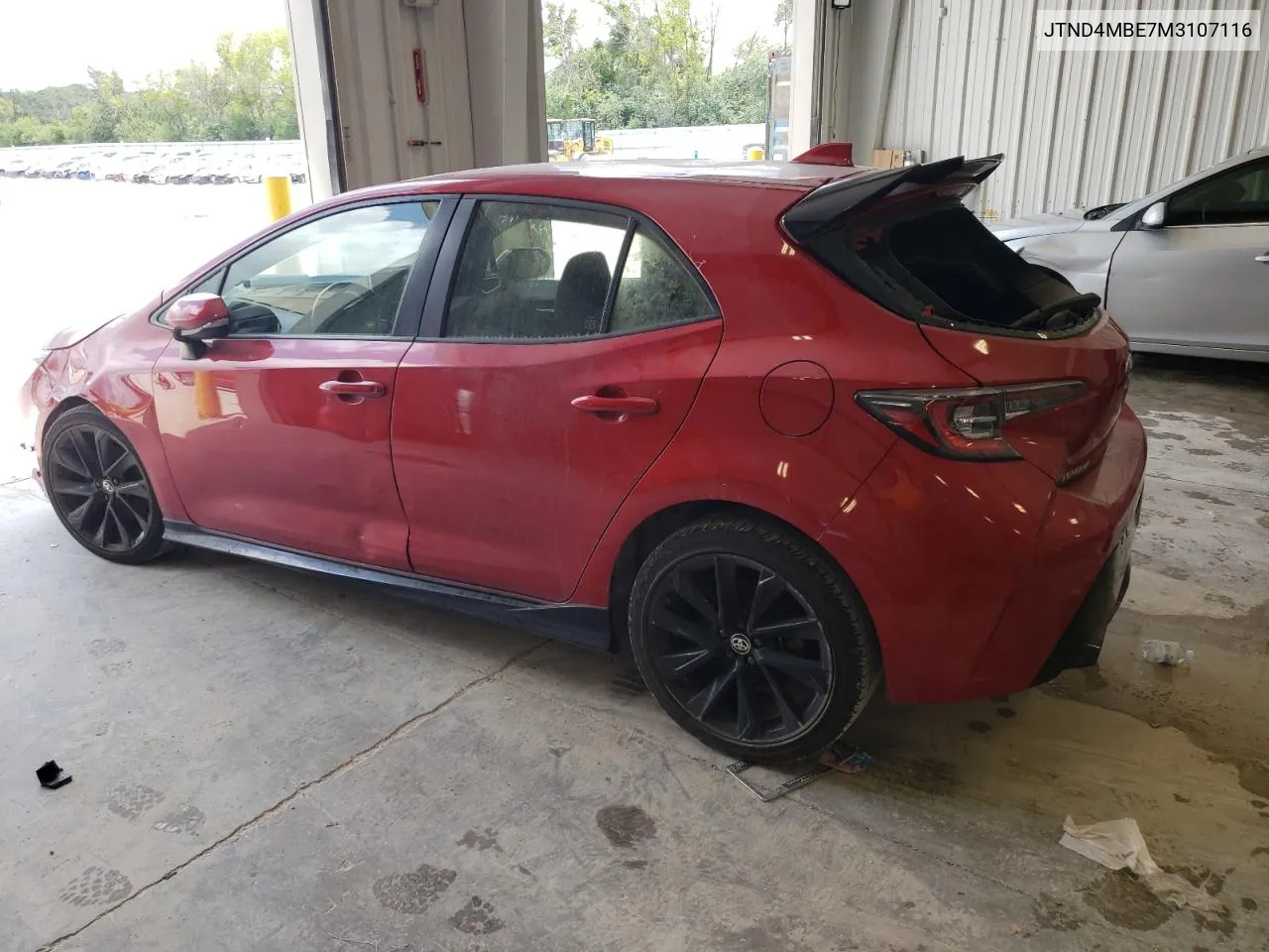 JTND4MBE7M3107116 2021 Toyota Corolla Se