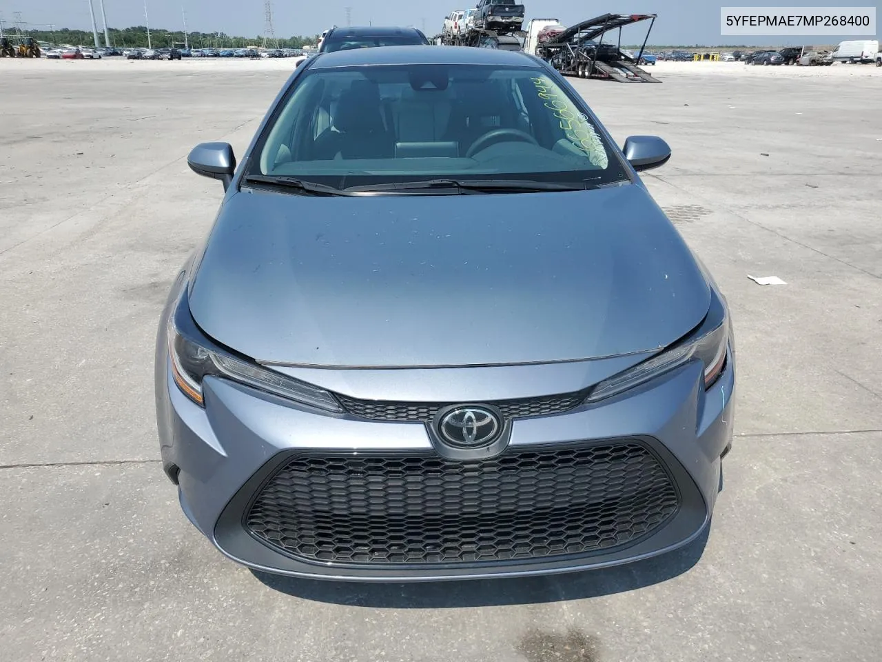 2021 Toyota Corolla Le VIN: 5YFEPMAE7MP268400 Lot: 66566944