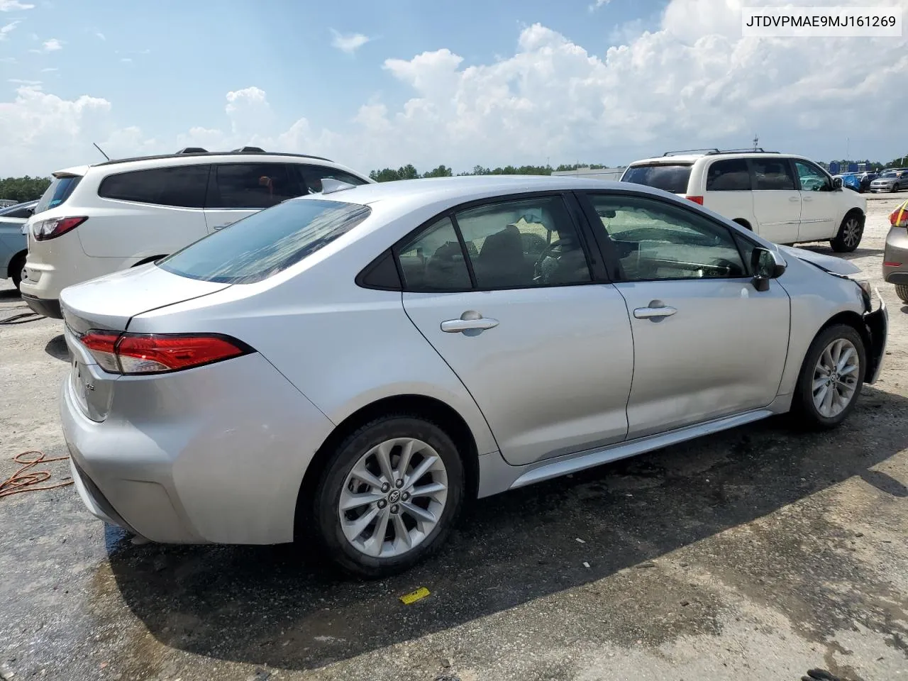 2021 Toyota Corolla Le VIN: JTDVPMAE9MJ161269 Lot: 67109124