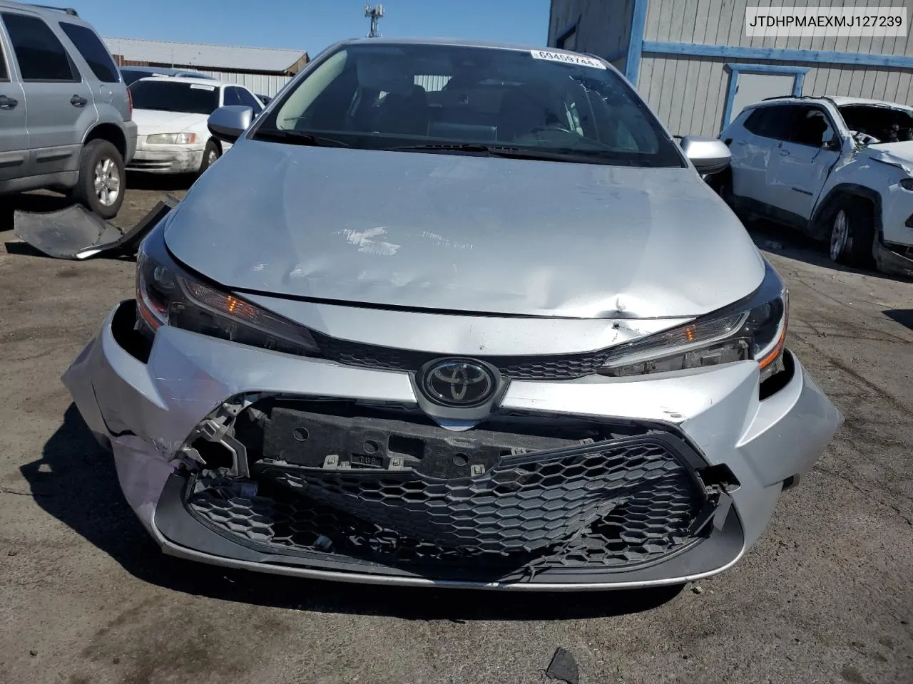 JTDHPMAEXMJ127239 2021 Toyota Corolla Le