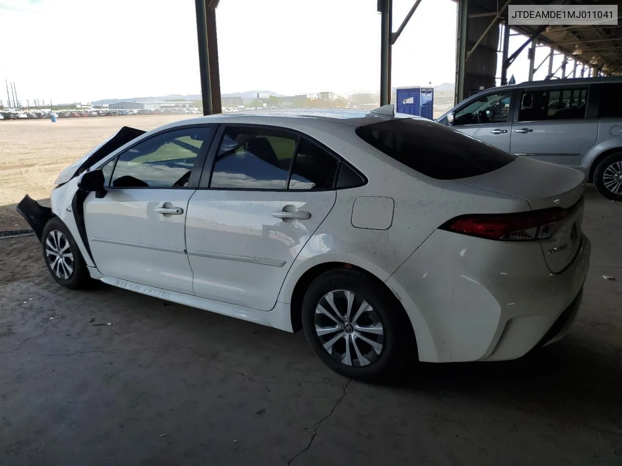 2021 Toyota Corolla Le VIN: JTDEAMDE1MJ011041 Lot: 69527714