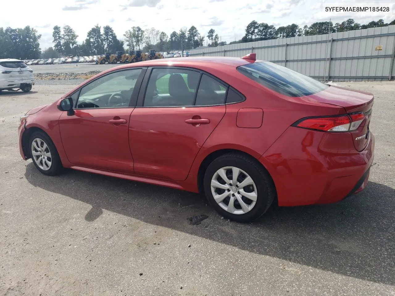 2021 Toyota Corolla Le VIN: 5YFEPMAE8MP185428 Lot: 70188644