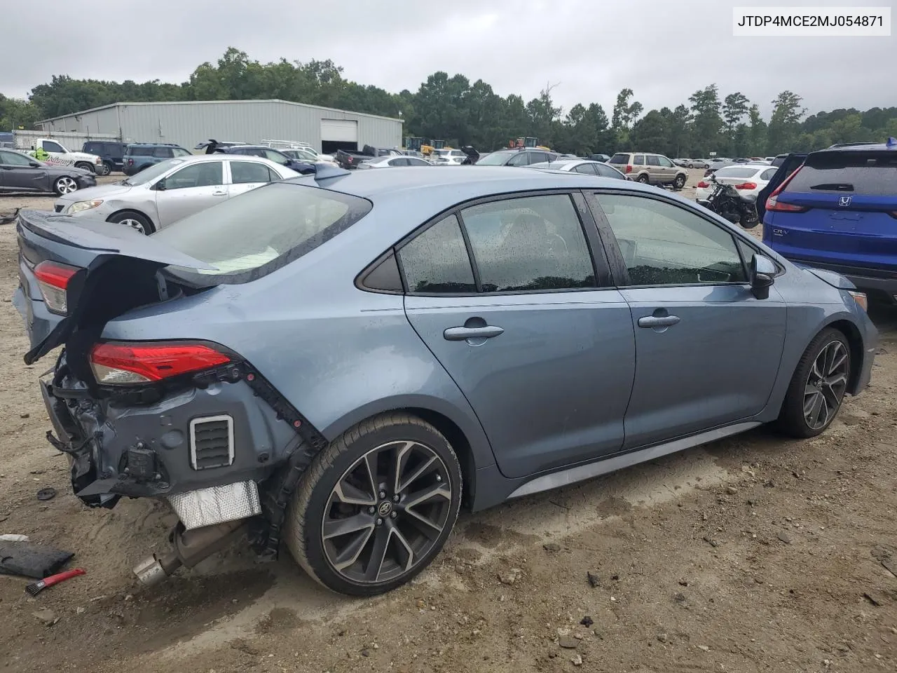 2021 Toyota Corolla Se VIN: JTDP4MCE2MJ054871 Lot: 70661484