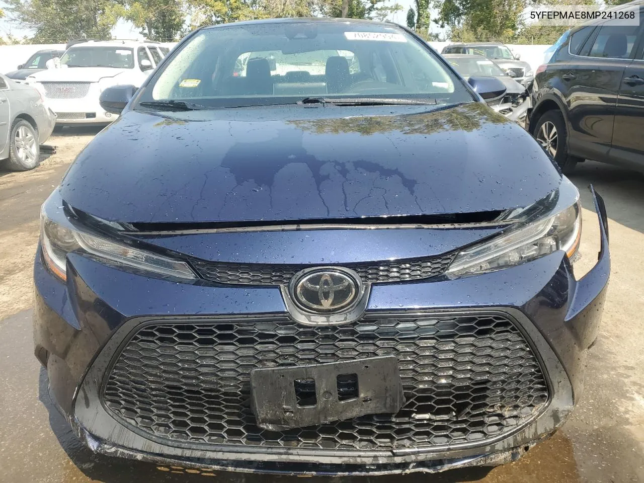 2021 Toyota Corolla Le VIN: 5YFEPMAE8MP241268 Lot: 70852994