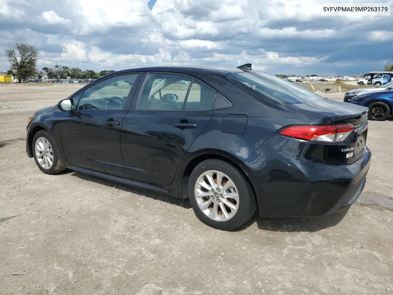 2021 Toyota Corolla Le VIN: 5YFVPMAE9MP263179 Lot: 70889184