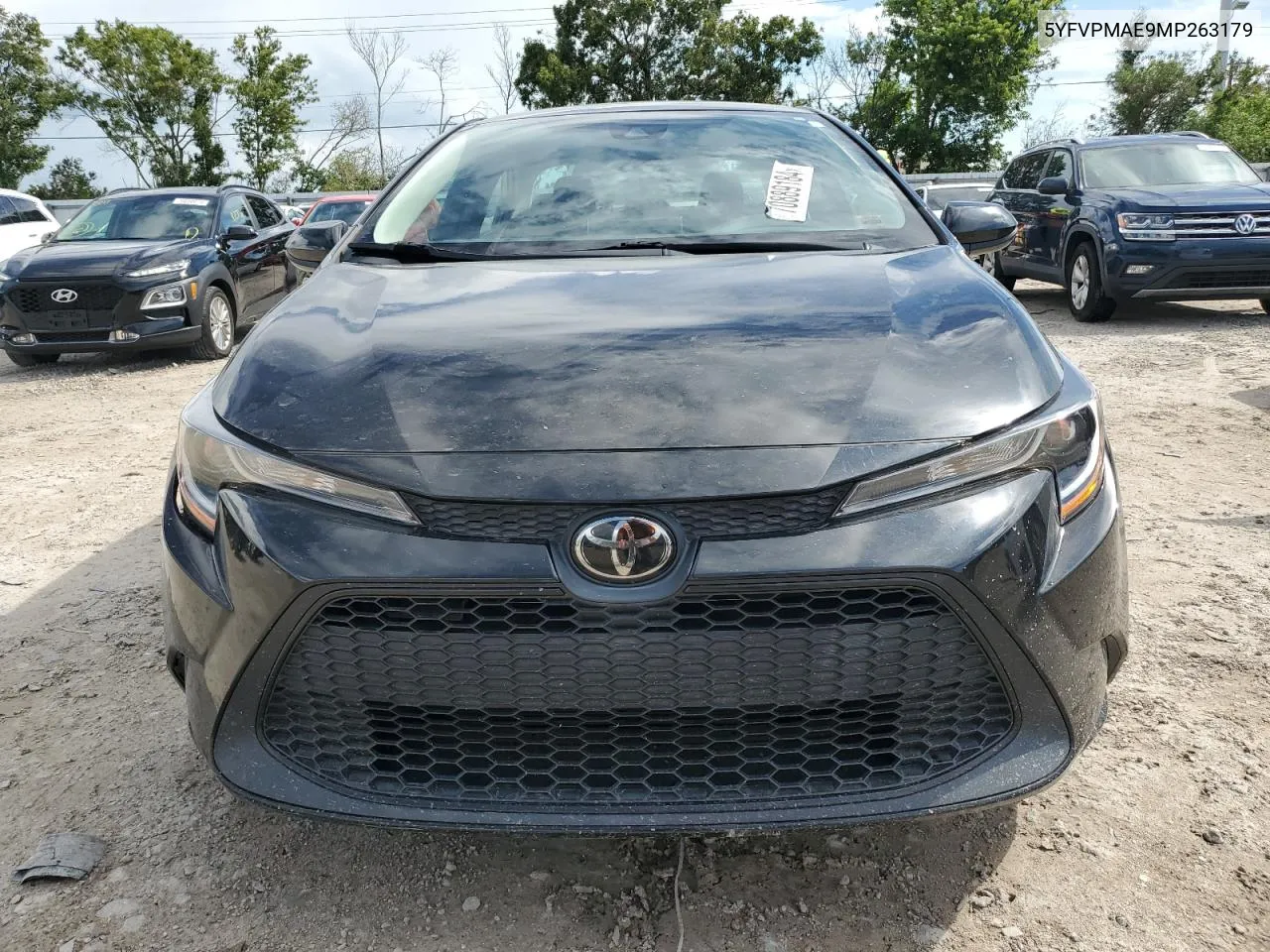 2021 Toyota Corolla Le VIN: 5YFVPMAE9MP263179 Lot: 70889184