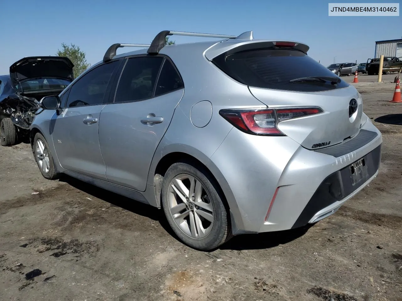 2021 Toyota Corolla Se VIN: JTND4MBE4M3140462 Lot: 71046094