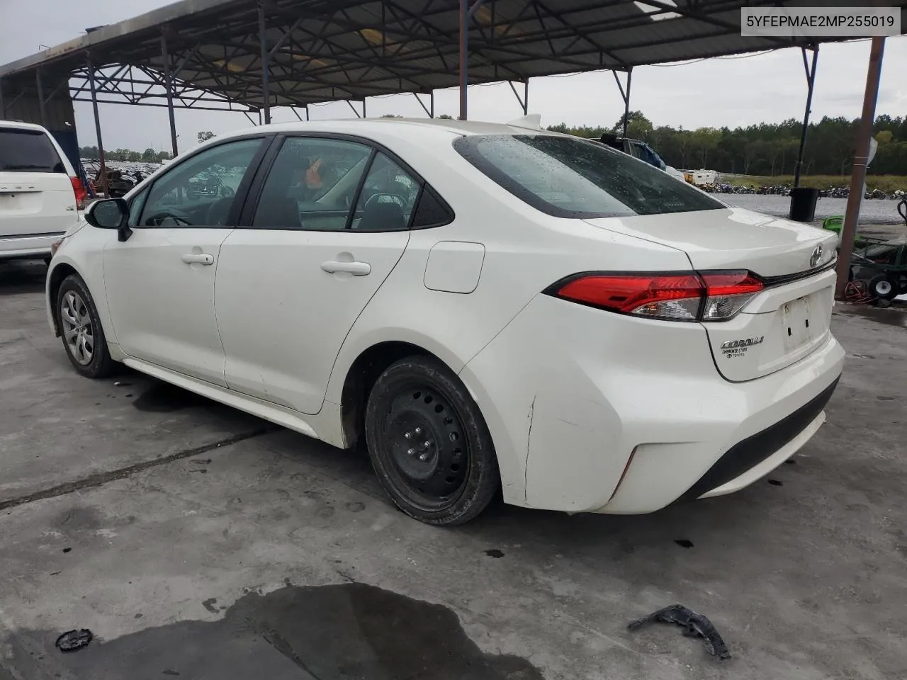 5YFEPMAE2MP255019 2021 Toyota Corolla Le