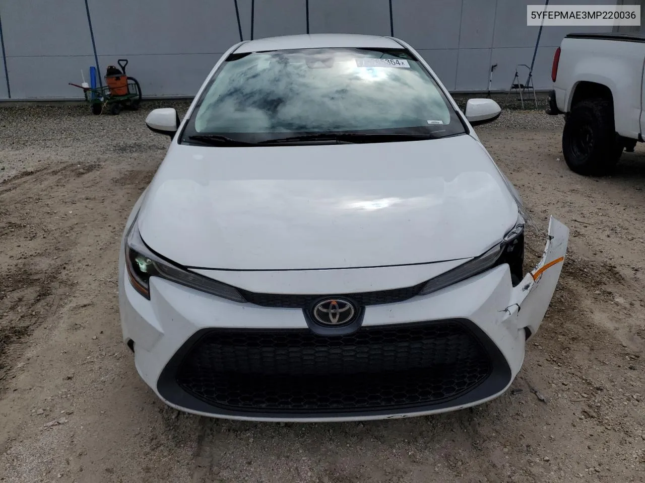 2021 Toyota Corolla Le VIN: 5YFEPMAE3MP220036 Lot: 71365364