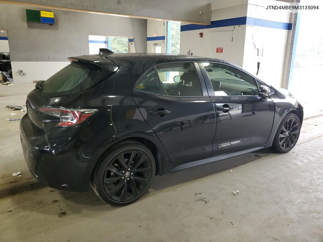 2021 Toyota Corolla Se VIN: JTND4MBE9M3135094 Lot: 71599094