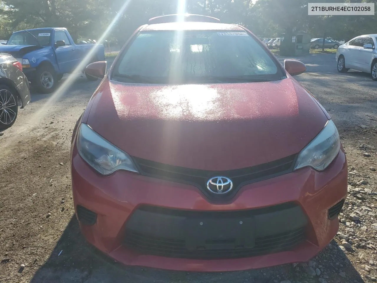 2021 Toyota Corolla L VIN: 2T1BURHE4EC102058 Lot: 72147684