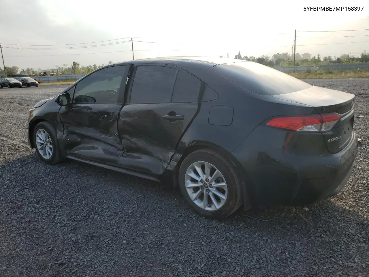 2021 Toyota Corolla Le VIN: 5YFBPMBE7MP158397 Lot: 72192584