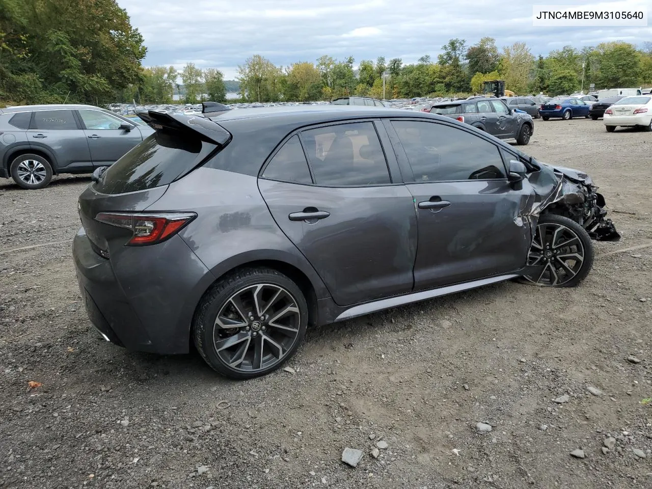 2021 Toyota Corolla Xse VIN: JTNC4MBE9M3105640 Lot: 72458064