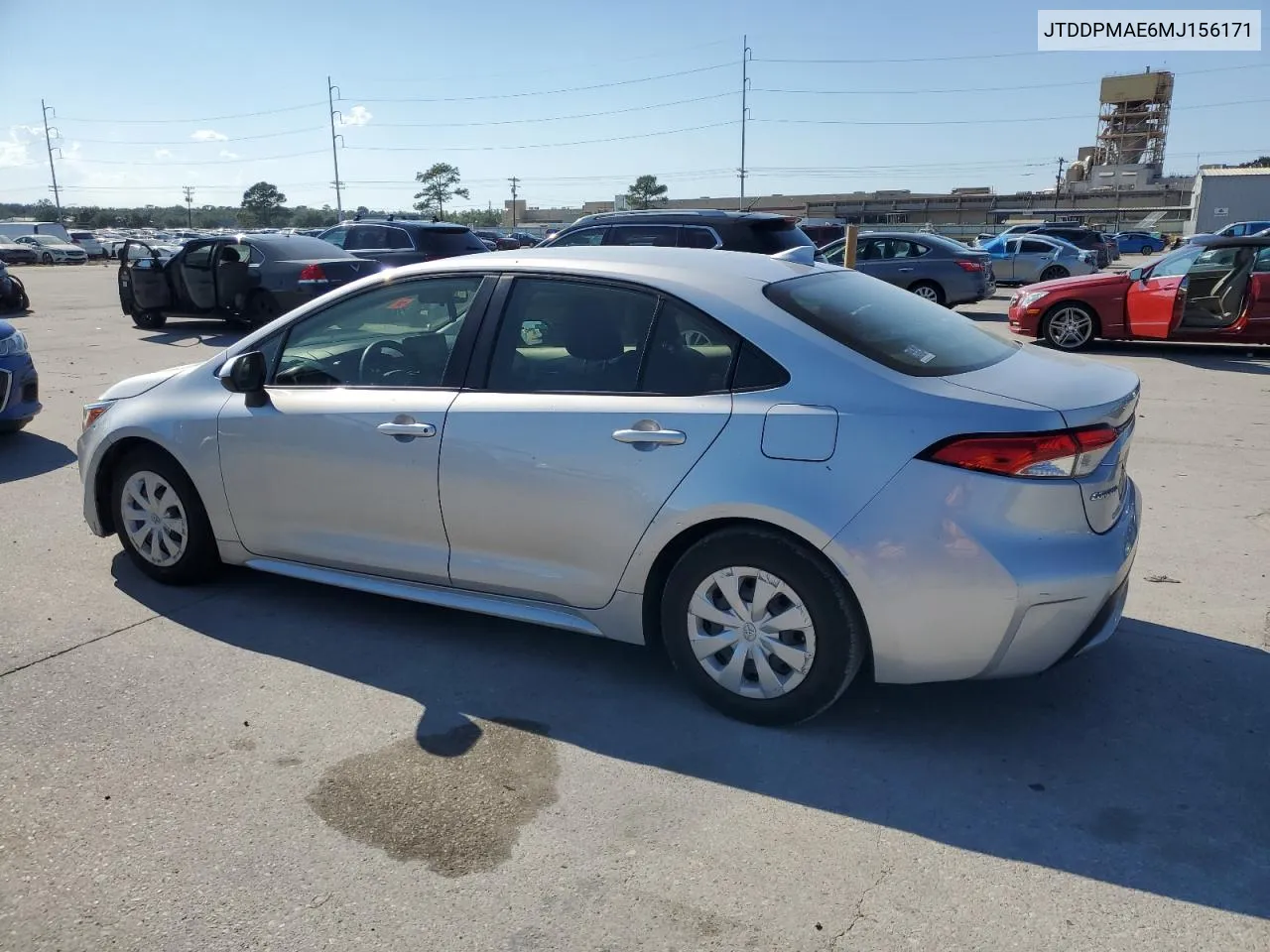 JTDDPMAE6MJ156171 2021 Toyota Corolla L