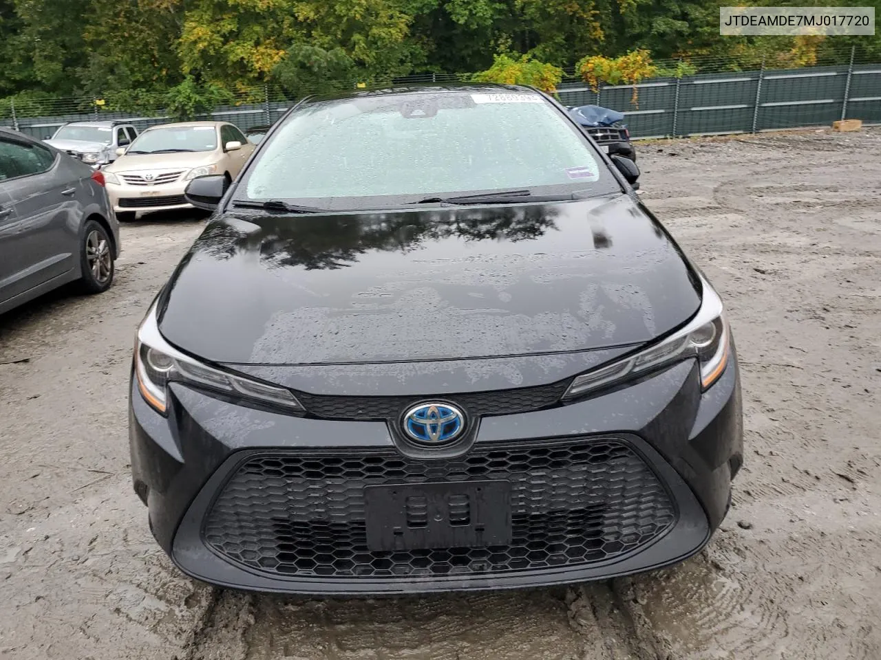 JTDEAMDE7MJ017720 2021 Toyota Corolla Le