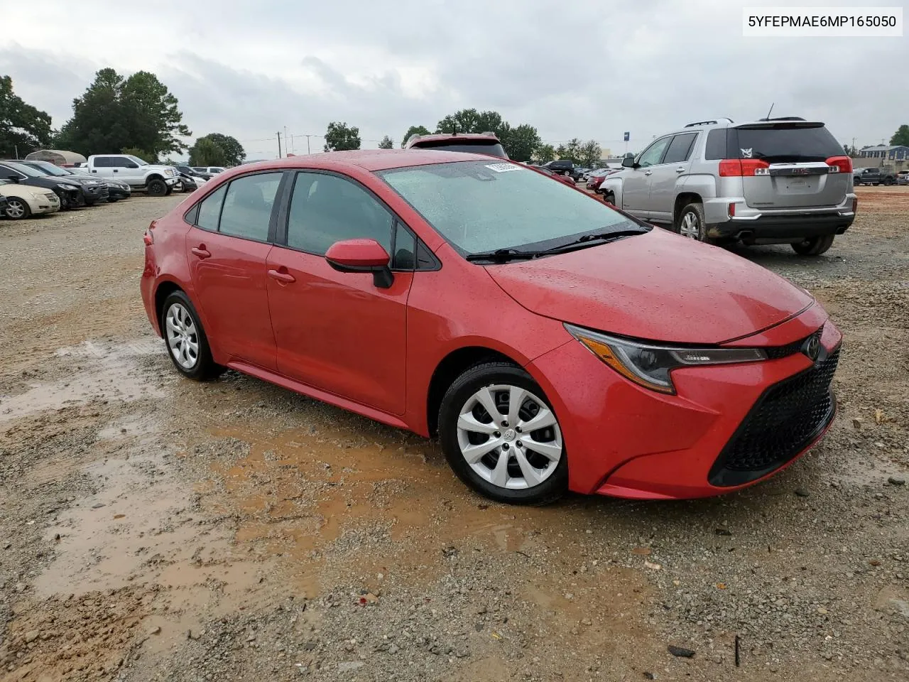 2021 Toyota Corolla Le VIN: 5YFEPMAE6MP165050 Lot: 72968504