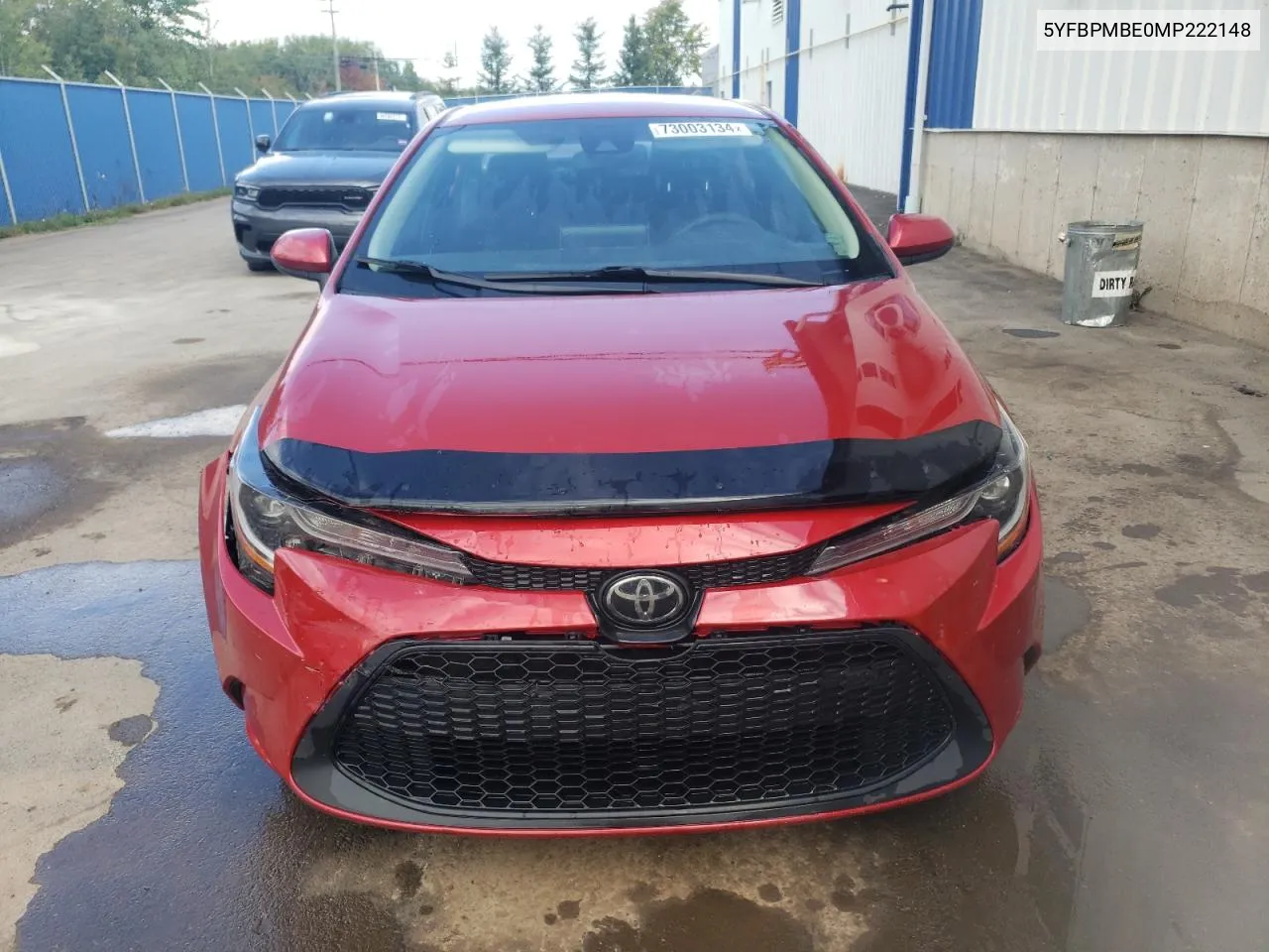 5YFBPMBE0MP222148 2021 Toyota Corolla Le