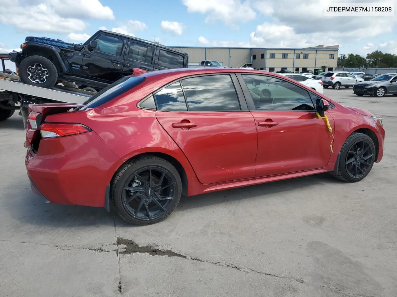 JTDEPMAE7MJ158208 2021 Toyota Corolla Le