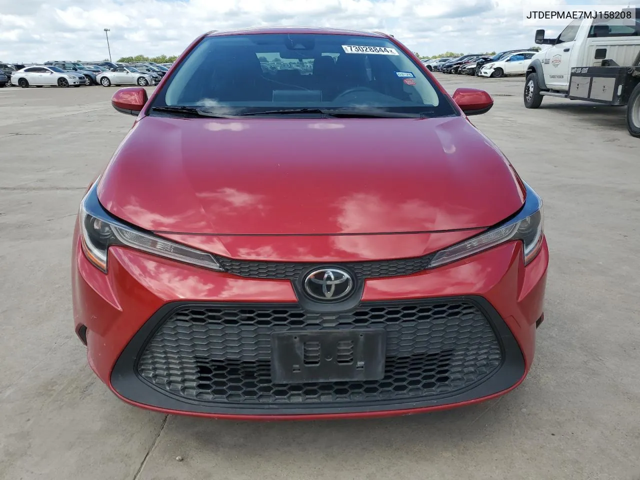 JTDEPMAE7MJ158208 2021 Toyota Corolla Le