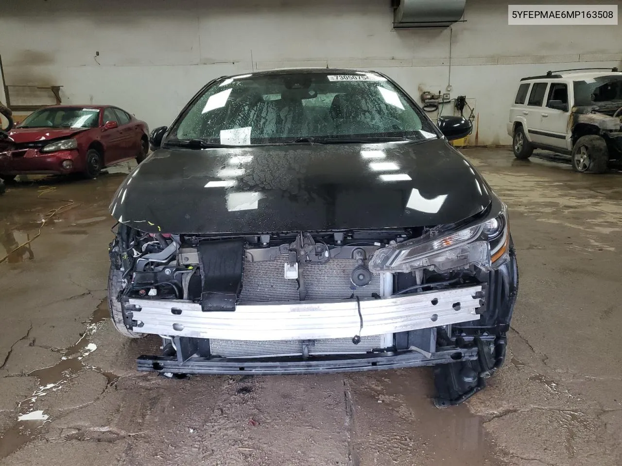 5YFEPMAE6MP163508 2021 Toyota Corolla Le