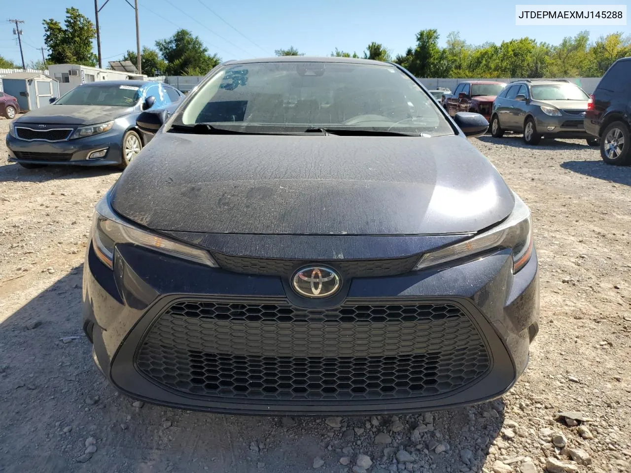 2021 Toyota Corolla Le VIN: JTDEPMAEXMJ145288 Lot: 73151564