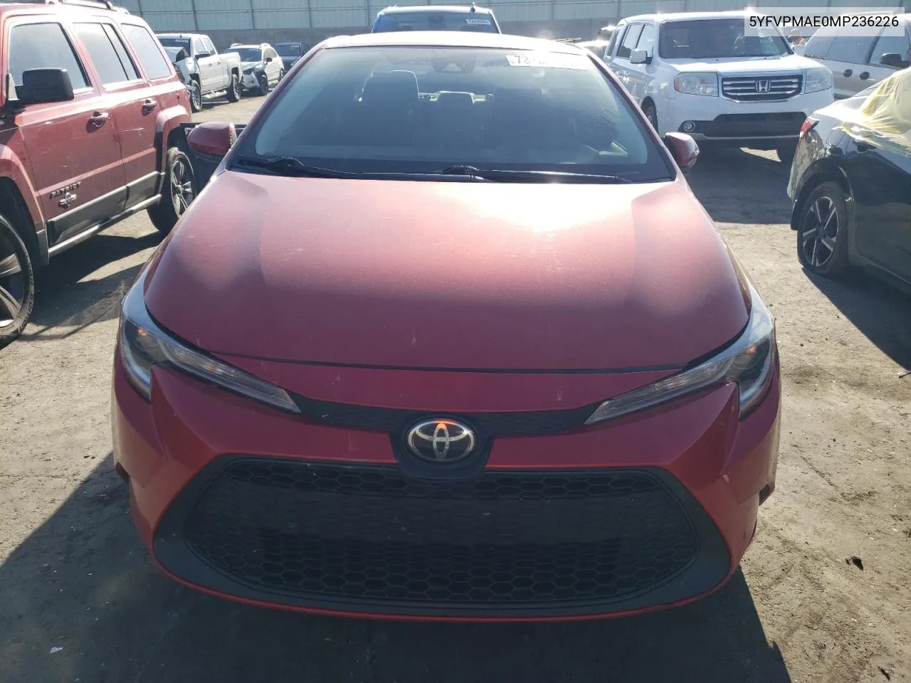 5YFVPMAE0MP236226 2021 Toyota Corolla Le