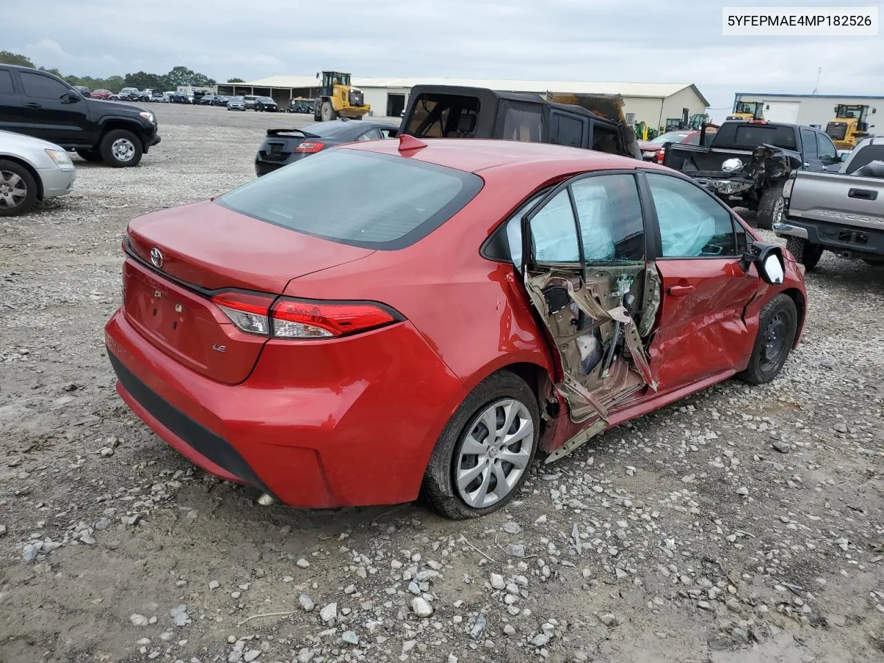 5YFEPMAE4MP182526 2021 Toyota Corolla Le