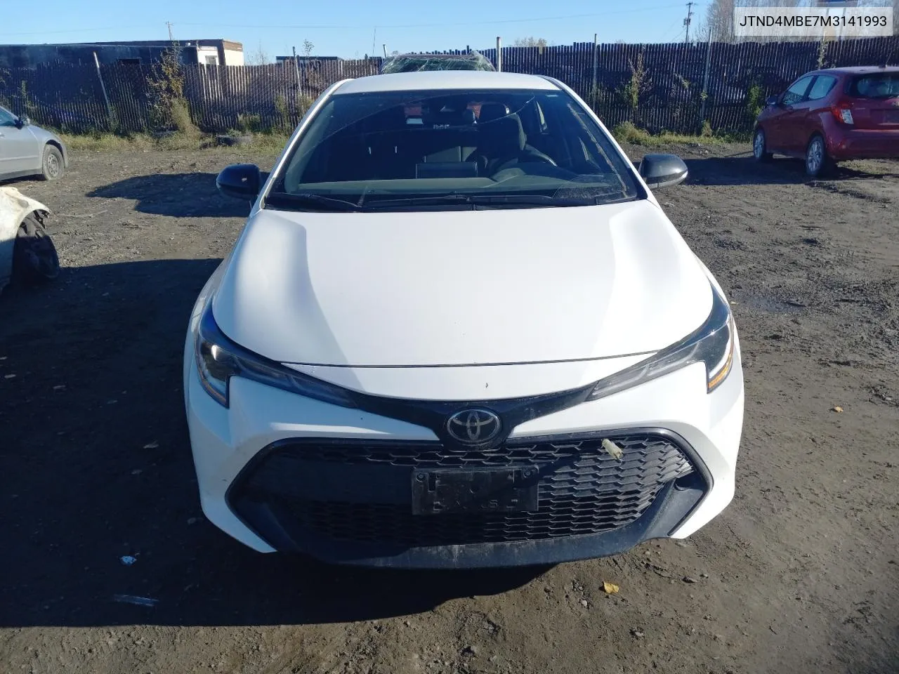 2021 Toyota Corolla Se VIN: JTND4MBE7M3141993 Lot: 73617514