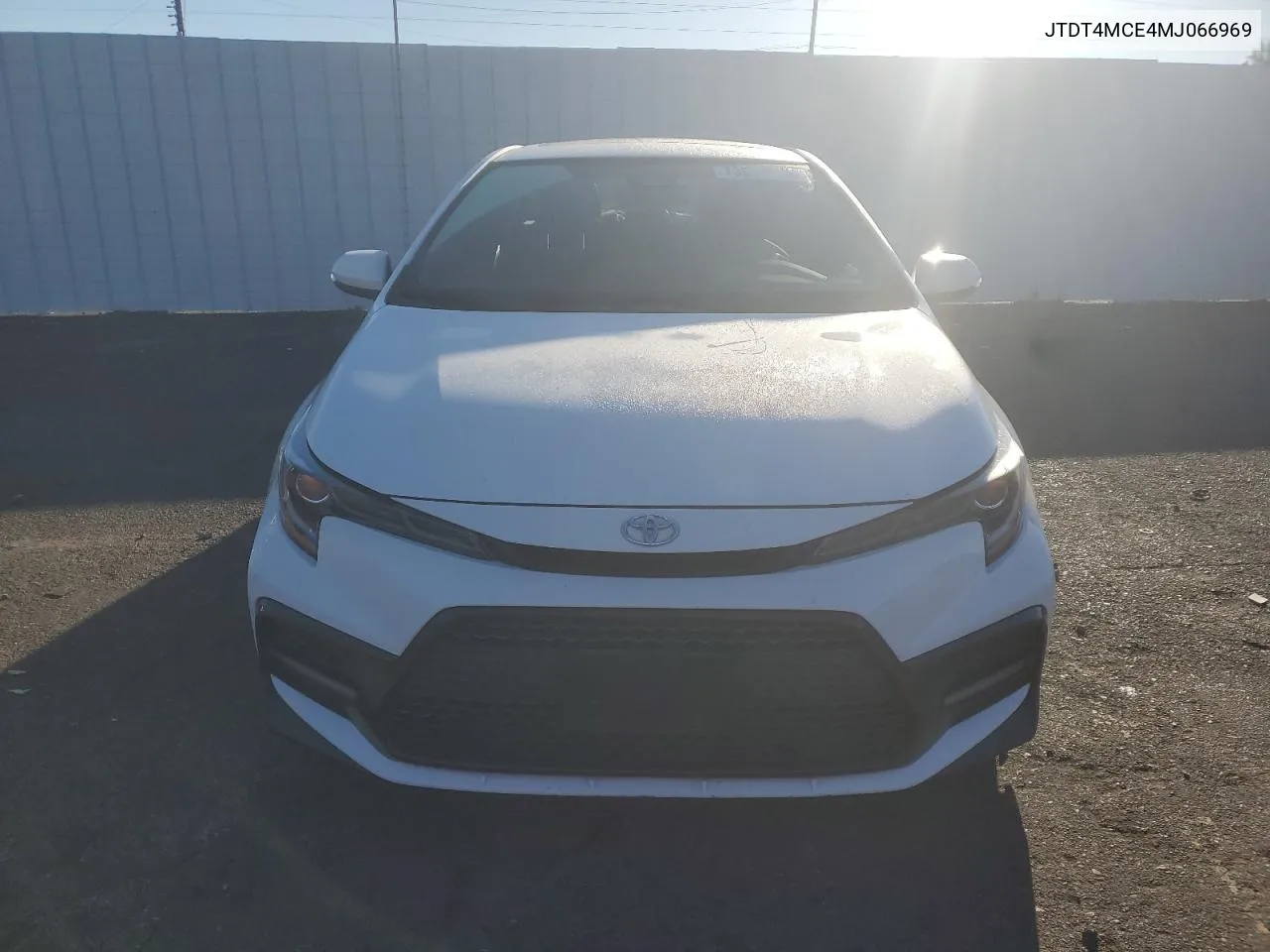 2021 Toyota Corolla Xse VIN: JTDT4MCE4MJ066969 Lot: 73811744