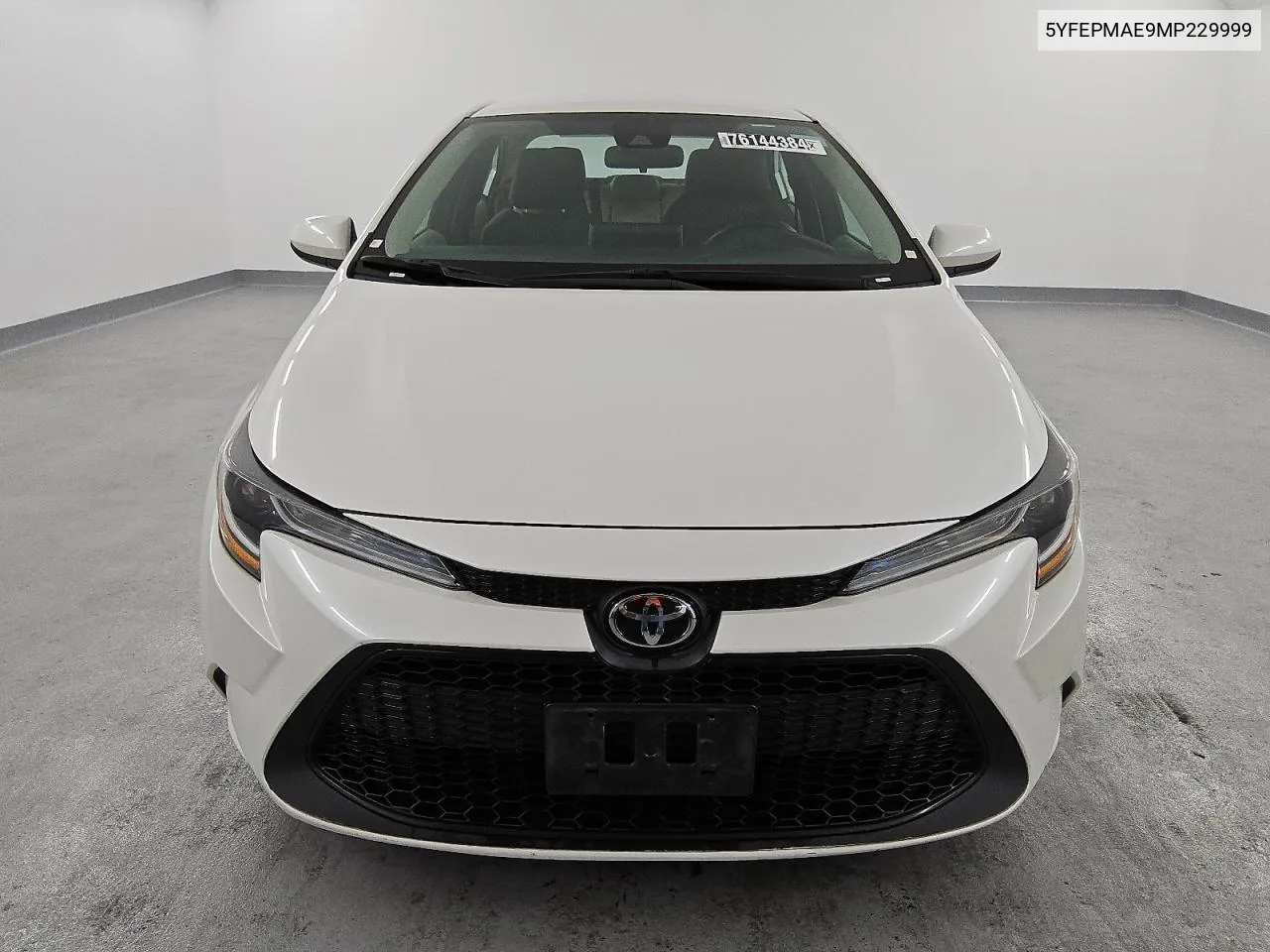 2021 Toyota Corolla Le VIN: 5YFEPMAE9MP229999 Lot: 76144384