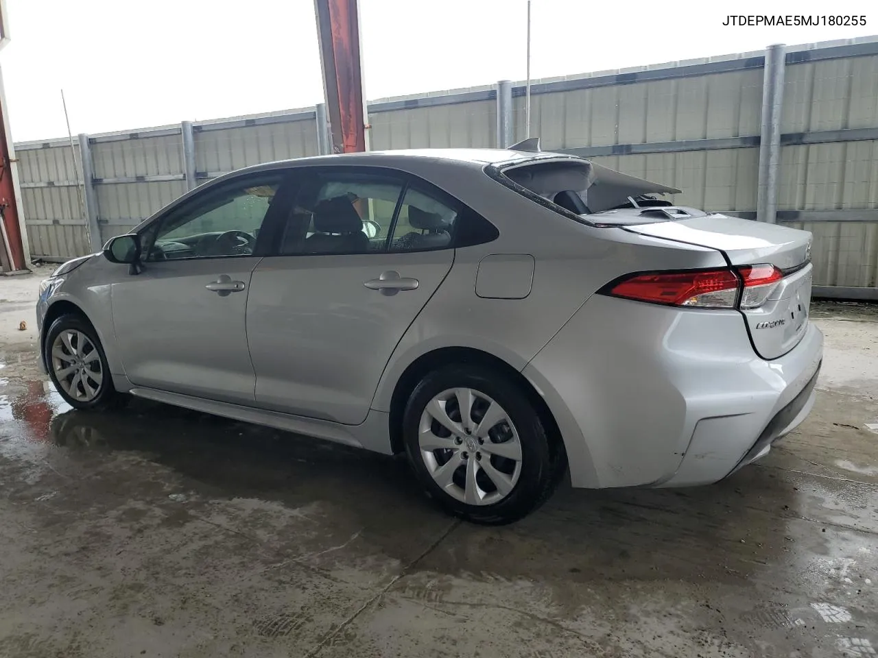 2021 Toyota Corolla Le VIN: JTDEPMAE5MJ180255 Lot: 76320654