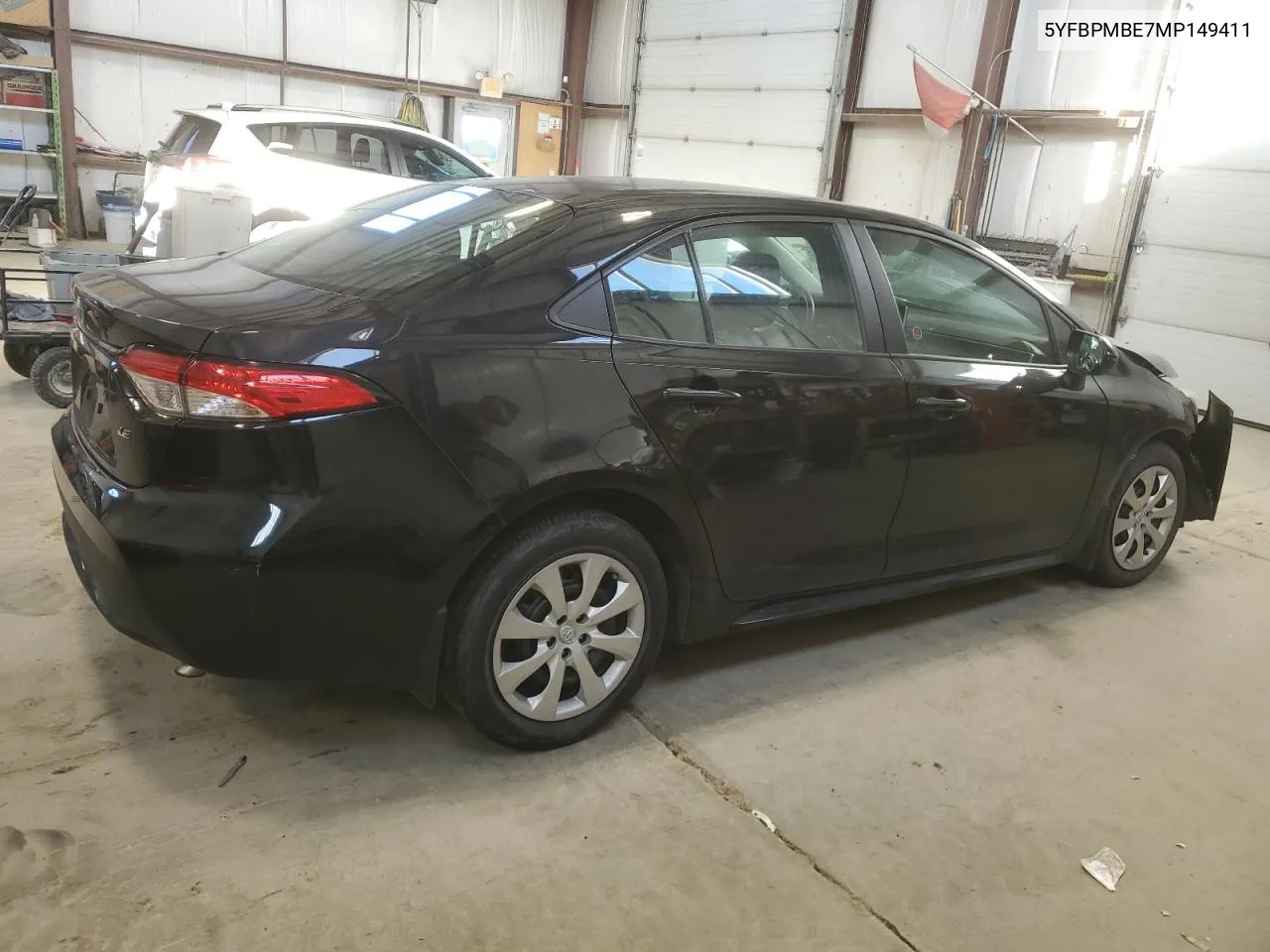 2021 Toyota Corolla Le VIN: 5YFBPMBE7MP149411 Lot: 76539844