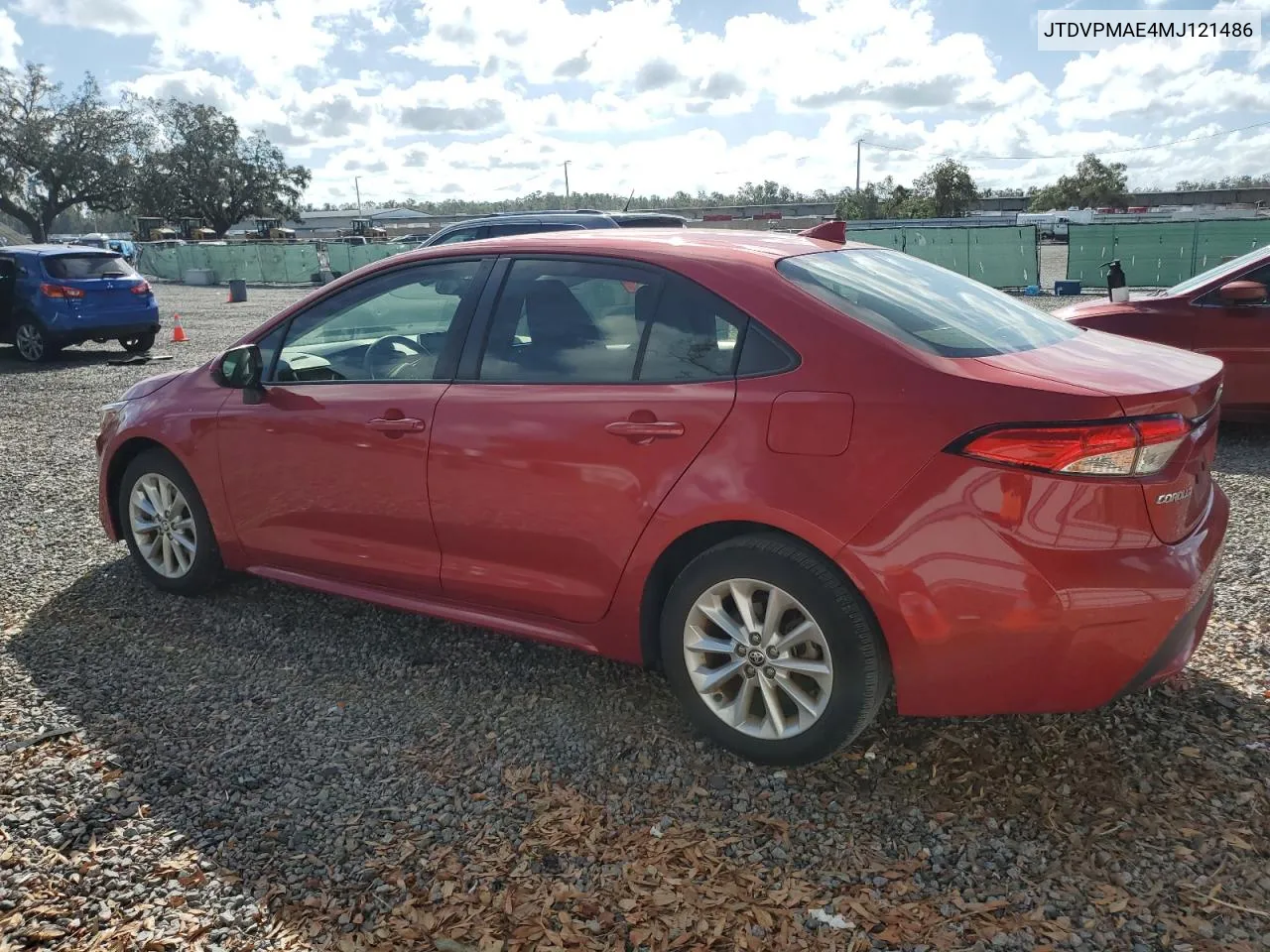 2021 Toyota Corolla Le VIN: JTDVPMAE4MJ121486 Lot: 77220704