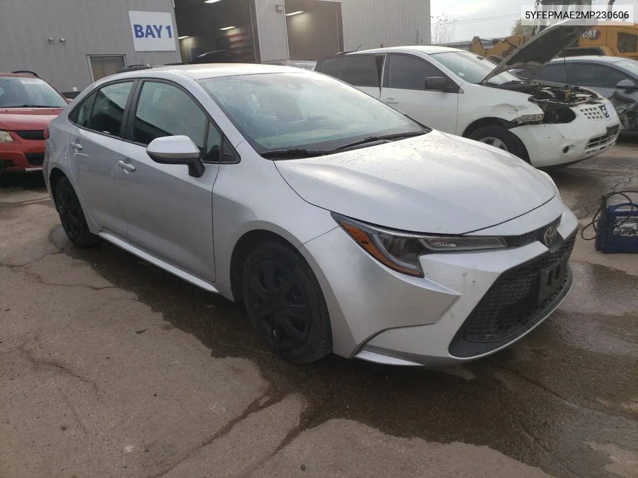 2021 Toyota Corolla Le VIN: 5YFEPMAE2MP230606 Lot: 78073314