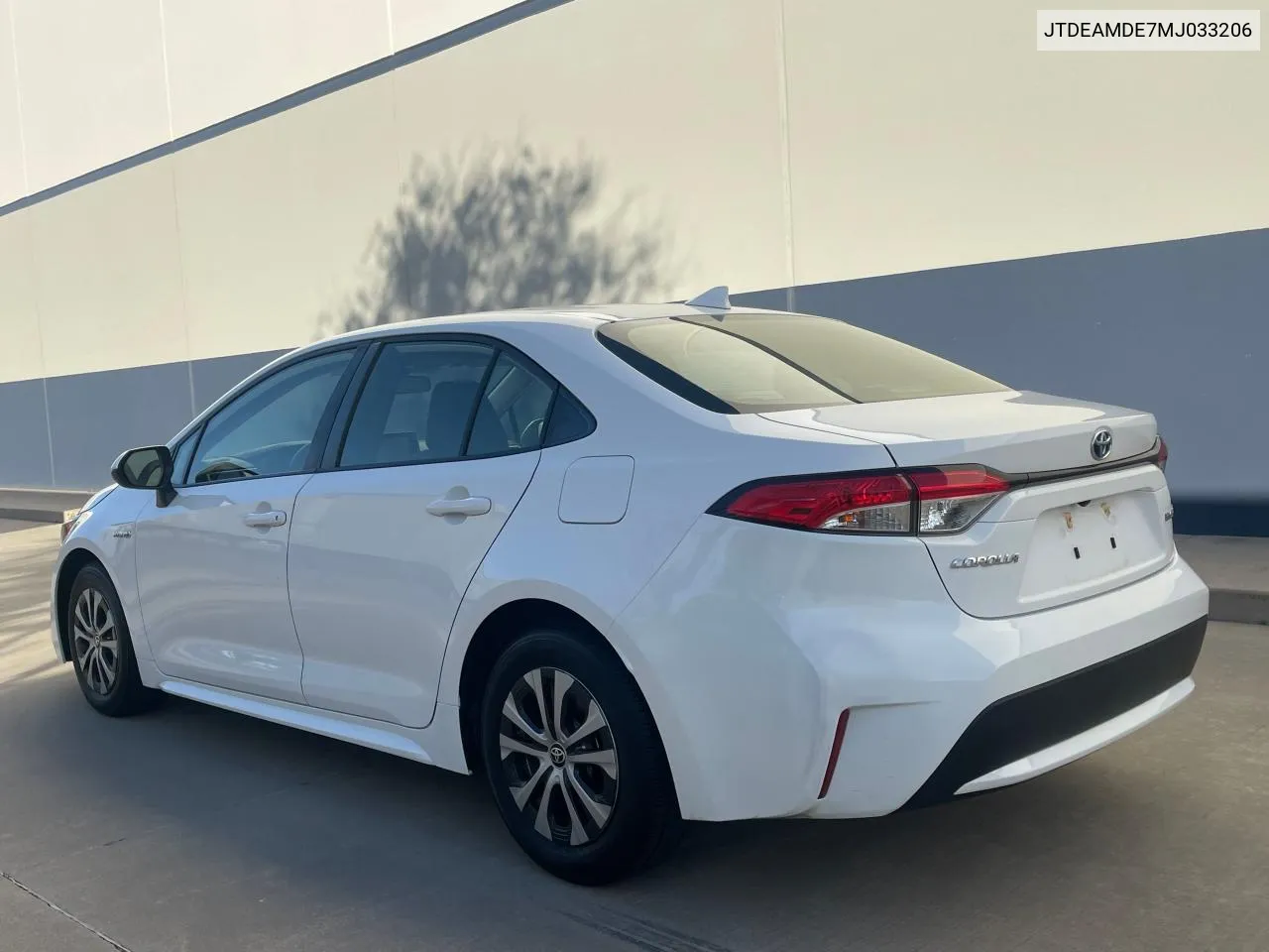 2021 Toyota Corolla Le VIN: JTDEAMDE7MJ033206 Lot: 78097204