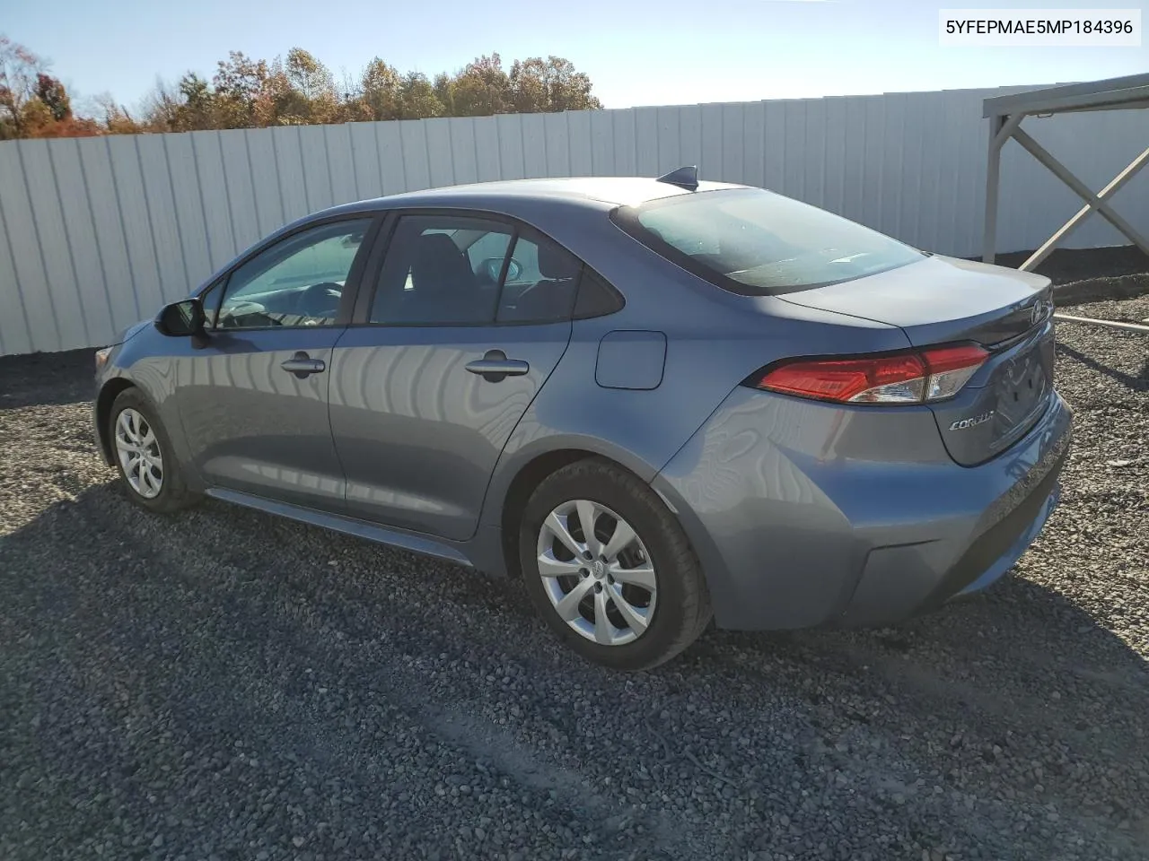 5YFEPMAE5MP184396 2021 Toyota Corolla Le