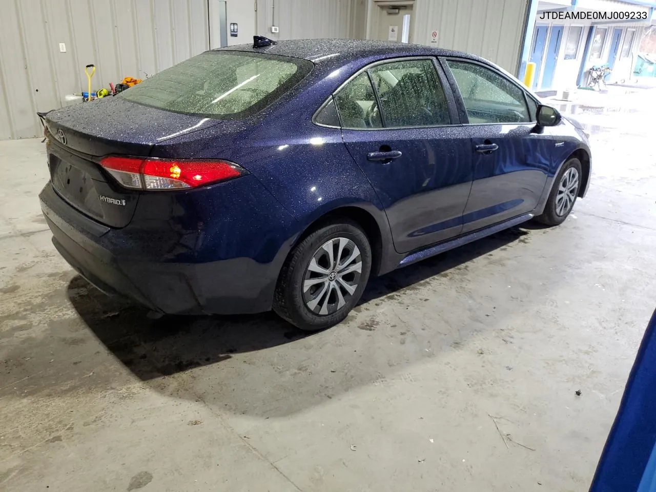 2021 Toyota Corolla Le VIN: JTDEAMDE0MJ009233 Lot: 78416684