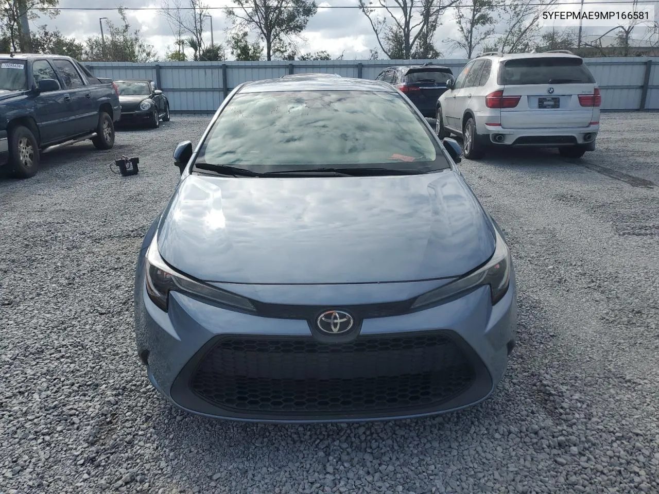 2021 Toyota Corolla Le VIN: 5YFEPMAE9MP166581 Lot: 78459384