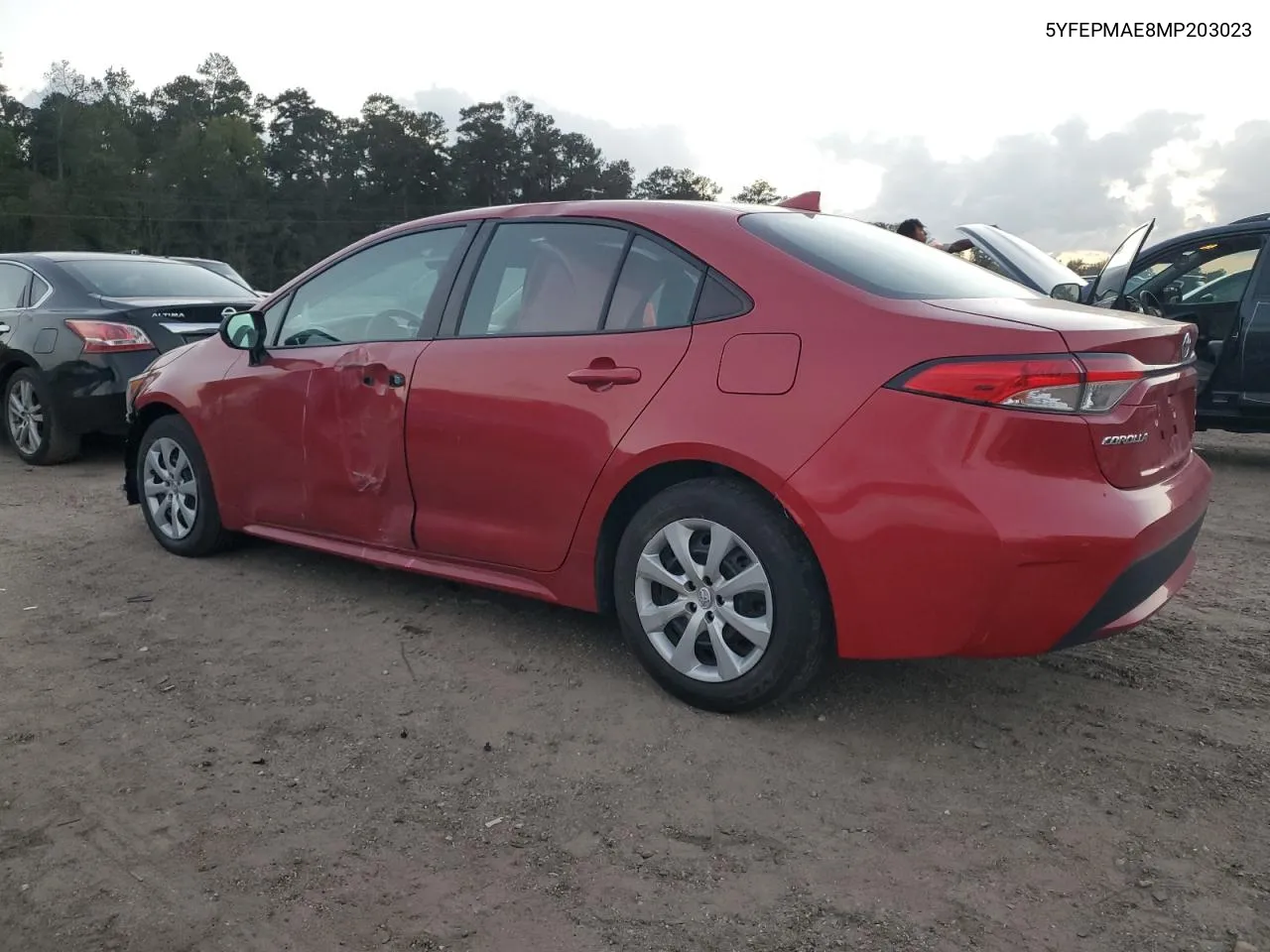 2021 Toyota Corolla Le VIN: 5YFEPMAE8MP203023 Lot: 78465754