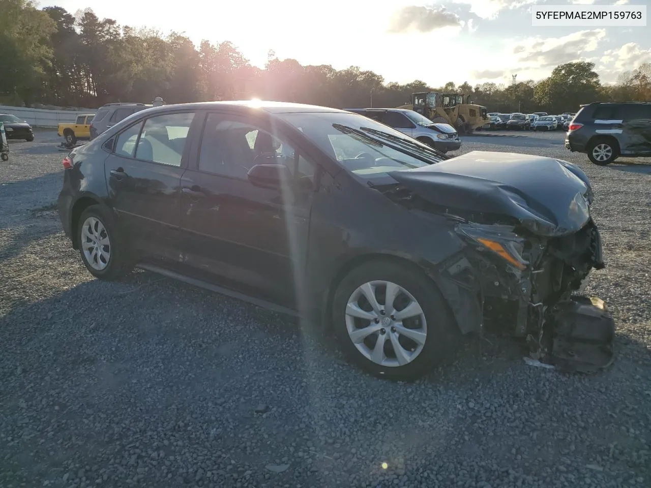 2021 Toyota Corolla Le VIN: 5YFEPMAE2MP159763 Lot: 78678744