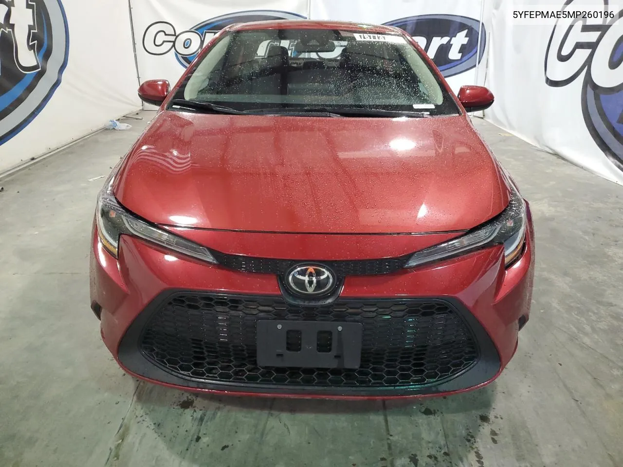 2021 Toyota Corolla Le VIN: 5YFEPMAE5MP260196 Lot: 78773724