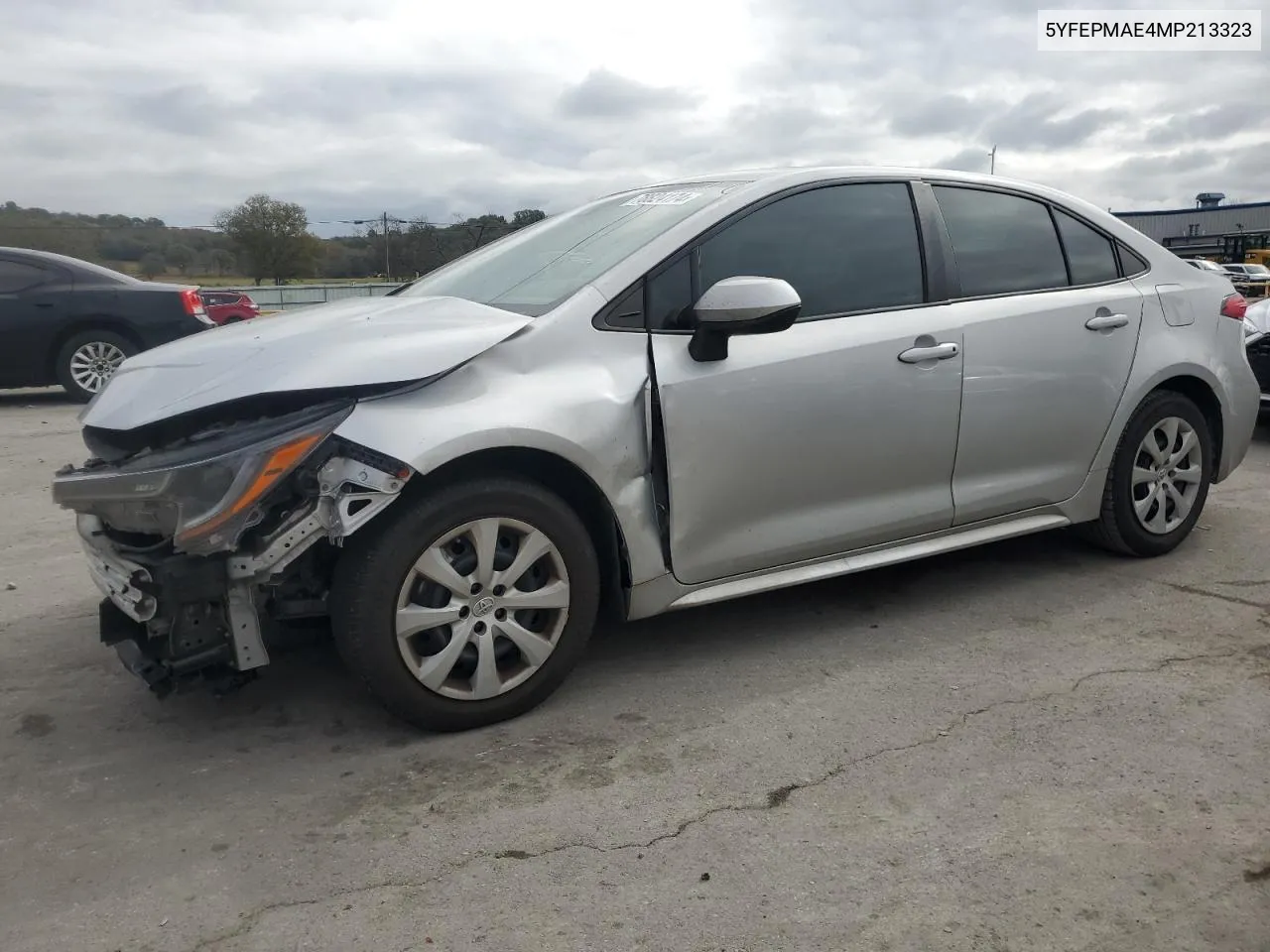 2021 Toyota Corolla Le VIN: 5YFEPMAE4MP213323 Lot: 78824174