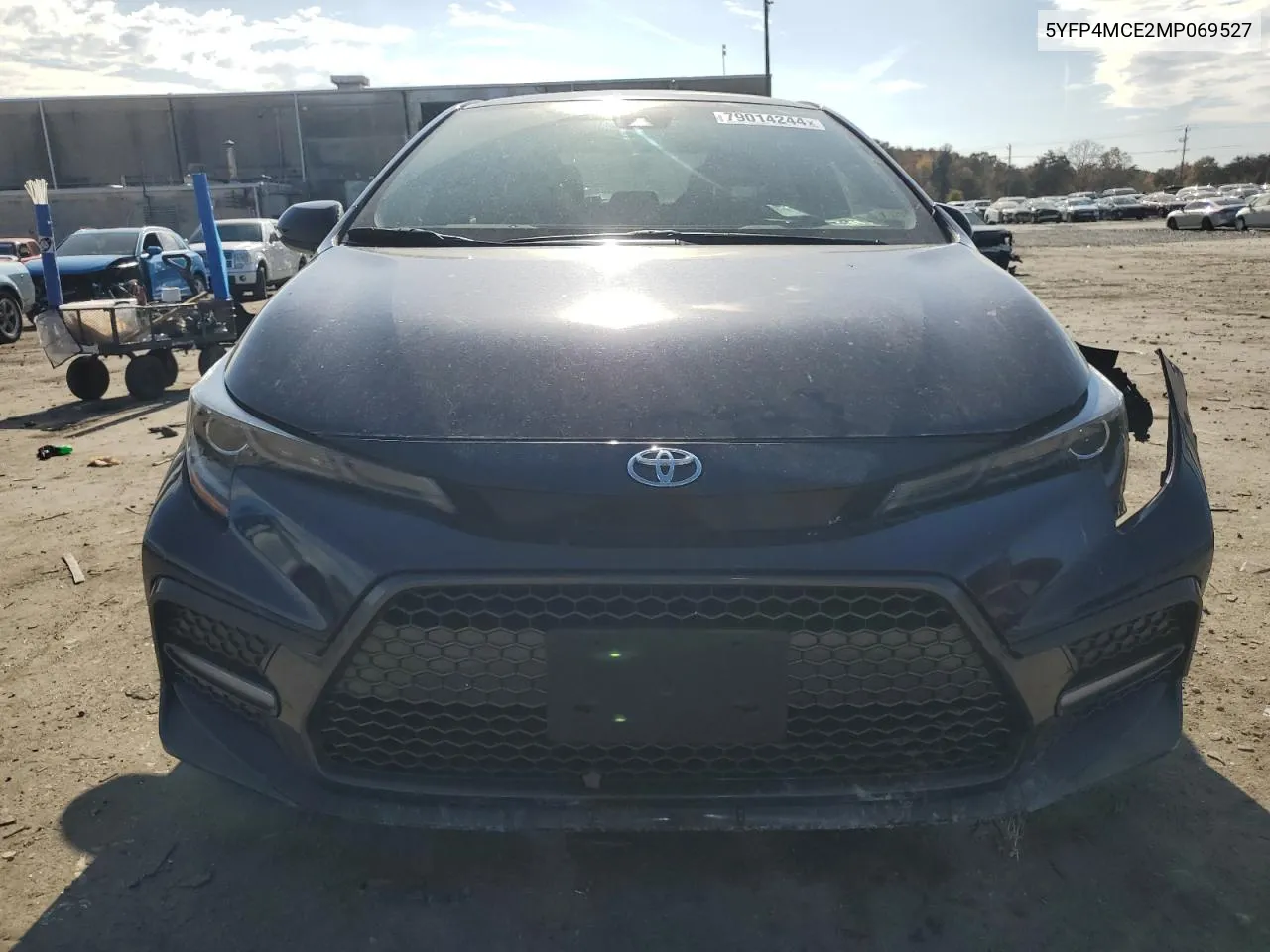 2021 Toyota Corolla Se VIN: 5YFP4MCE2MP069527 Lot: 79014244